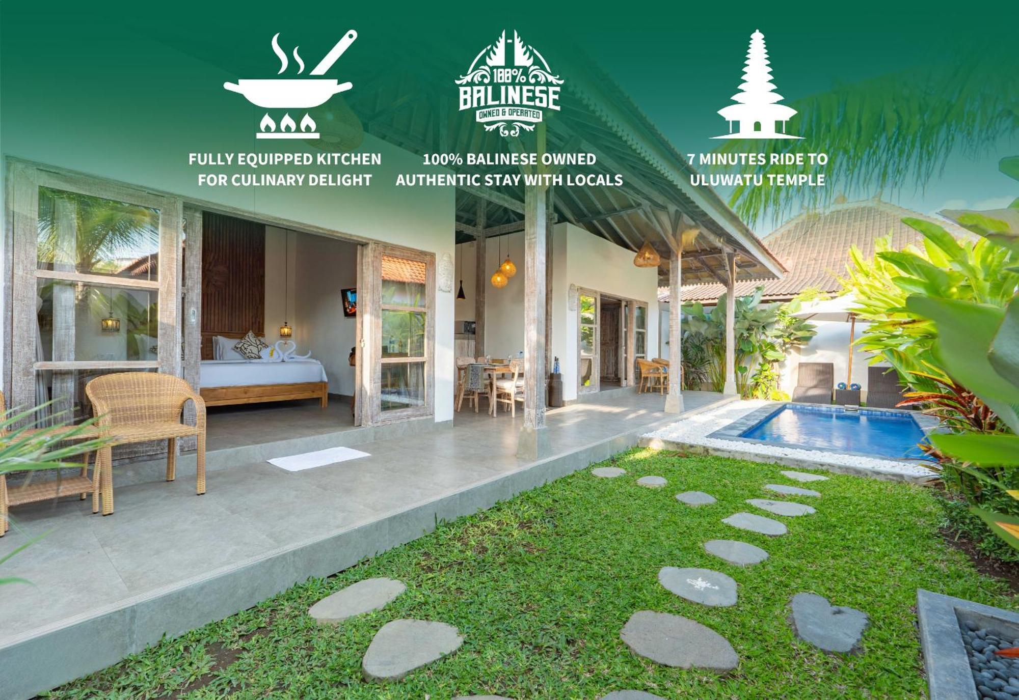 Rain Villa Uluwatu By Bukit Vista Exterior photo